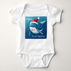 My 1st Christmas, Customized Baby Gift For Xmas,  Baby Bodysuit Baby Sloth