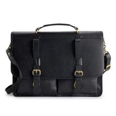 Carry your essentials in style with this AmeriLeather Heritage leather briefcase bag. How do you accessorize? Check out our ACCESSORIES GUIDE for essential tips to elevate your style with must-have accessories.DETAILS 16.5"L x 12"H x 4.75"W Handle: 2'' drop Shoulder strap: up to 44" long Removable/adjustable shoulder strap Snap closure Interior: 2 zip pockets, 3 card slots Exterior: 3 card slots, 2 slip pockets, pen holder and snap pocket Water repellentCONSTRUCTION & CARE Exterior: leather Lini Classic Satchel Laptop Bag For Daily Use, Classic Faux Leather Satchel, Classic Satchel With Luggage Sleeve For Everyday Use, Classic Satchel Cases For Everyday Use, Classic Rectangular Laptop Bag With Adjustable Strap, Classic Laptop Bag With Satchel Shape, Classic Shoulder Laptop Bag With Adjustable Strap, Classic Faux Leather Satchel Bag, Classic Everyday Satchel Case