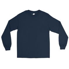 Experience ultimate comfort with the Pristine Essential Crew Neck Long Sleeve Tee. Crafted from 100% cotton, this classic fit tee is designed to provide a casual look with lasting comfort. The long sleeves and rib cuffs ensure a perfect fit, while the lightweight super soft cotton fabric ensures incredible breathability and warmth. (Bonus: You'll never have to worry about being too hot or too cold.) Get one now and you'll experience the ultimate wardrobe essential! This comfortable tee is part o Winter Long Sleeve T-shirt With Ribbed Cuffs, Relaxed Fit T-shirt With Ribbed Cuffs For Fall, Winter Long Sleeve Plain T-shirt, Winter Cotton Crew T-shirt, Long Sleeve T-shirt For Fall, Long Sleeve Fall T-shirt For Everyday, Fall Long Sleeve Everyday T-shirt, Everyday Long Sleeve Fall T-shirt, Solid T-shirt With Ribbed Cuffs For Fall