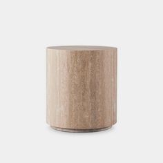 Florence Round Side Table - Harbour - ShopHarbourOutdoor - FLOR-11A-TRSIL Grey Travertine, Round Folding Table, Cedar Pergola, Market Table, Table 19, Travertine Stone, Square Side Table, Extension Table, Round Side Table