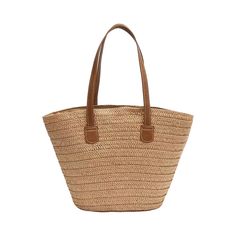 PRICES MAY VARY. 【Exquisite hand-woven rattan】 This tote bag is carefully made of natural rattan, presenting an amazing hand-woven pattern, giving off a fashionable and summer appearance 【Spacious and practical】This straw handbag has a spacious main compartment, providing sufficient storage space for all your necessities, which is very suitable for beach travel, vacation or daily use. 【Multifunctional carrying option】This new 2024 women's straw handbag has a sturdy leather handle and detachable shoulder strap, which can be carried as a handbag or a messenger bag to create a personalized style and comfort 【Safety zipper opening and closing】 This straw bag is equipped with zipper opening and closing, which ensures the safety and reliability of your articles and adds a touch of convenience 【L Brown Straw Beach Bag With Bamboo Handle, Brown Long Handle Straw Beach Bag, Vacation Woven Rattan Beach Bag, Vacation Rattan Tote Shoulder Bag, Brown Handheld Beach Bag With Bamboo Handle, Beach Dinners, Beach Dinner, Vacation Bag, Straw Handbags