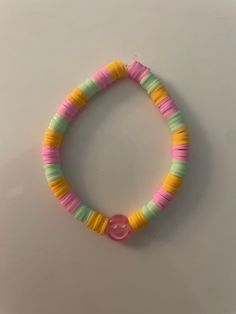 This bracelet is created to give off a summer vibe, with its outstanding bright colors and happy atmosphere it will for sure give you the right summer energy you need. Cheerful Multicolor Adjustable Friendship Bracelets, Cheerful Adjustable Multicolor Friendship Bracelets, Trendy Multicolor Friendship Bracelets For Beach, Playful Multicolor Beaded Bracelets For Summer, Pastel Summer Jewelry Gift, Casual Multicolor Beaded Bracelets For Summer, Multicolor Beaded Bracelets For Spring Vacation, Spring Beach Bracelet With Colorful Beads, Playful Adjustable Stretch Bracelet For Summer