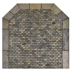 Diamond Hearths Western Flagstone Traditional Edge Type I Hearth Pad Flagstone Hearth, Wood Stove Hearth Pads, Modern Gas Fireplace, Gas Stove Fireplace, Hearth Pad, Hearth Pads, Stove Hearth, Wood Stove Hearth, Wall Stove