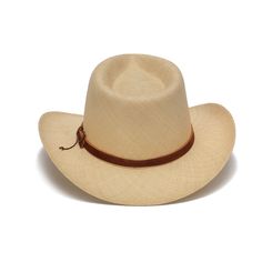 EUNICE from the Austral Panama Collection is a stylish straw hat featuring a genuine Panama straw construction and a genuine leather band with a gold pin. The 2.75 inch brim offers timeless sun protection while giving any outfit a touch of flair. Western Style Palm Leaf Straw Hat With Flat Brim, Elegant Summer Rodeo Hats, Beige Toquilla Straw Hat For Ranch, Classic Adjustable Sun Hat With Single Vent, Classic Natural Straw Hat For Kentucky Derby, Classic Beige Toquilla Straw Sun Hat, Adjustable Classic Sun Hat With Single Vent, Western Style Adjustable Panama Hat, Western Style Wide Brim Panama Hat In Palm Leaf