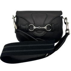 The fabulous Blair Mini Bag has been a mega hit. A reduced size of the best selling Blair Midsize Bag, this luxe little bag packs a huge punch of style and gorgeous bridle leather that is so smooth it has all of us swooning. All solid equestrian hardware, gorgeous topstitching and a stunning contrast suede interior. Perfect for a small wallet, phone and keys. Detach the leather and webbing or bridle leather signature strap and you have an equally gorgeous clutch. The adjustable wide leather and Rectangular Shoulder Bag With Horsebit Detail For Everyday Use, Leather Shoulder Bag With Horsebit Detail For Business, Classic Saddle Bag With Horsebit Detail For Everyday Use, Everyday Satchel Shoulder Bag With Horsebit Detail, Travel Satchel Shoulder Bag With Horsebit Detail, Everyday Crossbody Shoulder Bag With Horsebit Detail, Business Satchel Shoulder Bag With Horsebit Detail, Travel Shoulder Bag With Horsebit Detail Satchel, Luxury Saddle Bag With Adjustable Strap