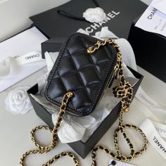 Size: (11*8.5*7cm) It comes with Dust box, Care manual, Tag and Paper bag. Luxury Bag, Chanel Bag, Luxury Bags, Clutch Bag, Paper Bag, Fendi, Dior, Chanel, Things To Come