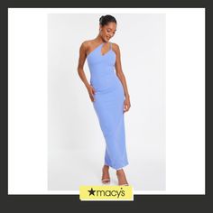 in stock One Shoulder Maxi Dress, Maxi Dress Blue, Blue Dresses, One Shoulder, Pick Up, In Store, Buy Online, Maxi Dress, Free Shipping