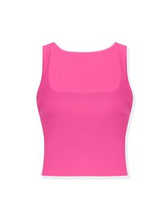 This essential top is cut in our luxury French compression fabric that sculpts and smooths the body. We designed it to be versatile and pair with leggings, jeans, or a bikini bottom. The built-in shelf bra offers an all-in-one body solution. A chic square neckline and wide straps are universally flattering and highlight a supported bust. 4x more compression than other tank tops Built-in shapewear smooths and sculpts 360 degree shelf bra for ample chest lift Shelf bra is lined but cup-free UPF 50 Workout Top With Built-in Bra And Second-skin Fit, Yoga Tops With Built-in Bra And Second-skin Fit, Summer Tops With Seamless 4-way Stretch, Fitted Crop Top With Built-in Bra For Pilates, Gym Tops With Built-in Bra, Fitted Seamless Crop Top, Fitted Crop Top Activewear With Built-in Bra, Fitted Crop Top For Pilates, Fitted Activewear Crop Top With Built-in Bra