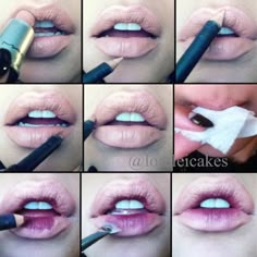 Lora Arellano, Honey Love, Horror Makeup, Zombie Makeup, Ombre Lips, Fan Brush, Fx Makeup, Goth Makeup, Small Fan