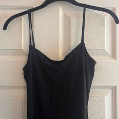 Never Worn Chic Black Maxi Dress With Built-in Bra, Black Maxi Dress With Built-in Bra, Black Midi Dress With Built-in Bra For Date Night, Spring Black Mini Dress With Built-in Bra, Black Mini Dress With Built-in Bra For Spring, Spring Mini Dress With Built-in Bra In Black, Black Maxi Dress With Built-in Bra For Parties, Fitted Black Maxi Dress With Built-in Bra, Black Bodycon Maxi Dress With Spaghetti Straps