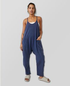 A perfect match for light workout days, or for layering on post-sweat sesh, this soft and comfy onesie features a slouchy, relaxed-fitting design with a dropped crotch and convenient side pockets. Racerback style Dropped armholes Oversized patched pockets FP Movement A destination for the life well-lived, Free People Movement offers performance-ready activewear, practice-perfect styles and beyond-the-gym staples. We believe in the power of community, in supporting and lifting each other up and a Light Workout, Workout Days, Hot Shots, Life Well Lived, Free People Movement, Fp Movement, Perfect Match, Onesies, Lush