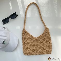 Bird in Bag - New bags female bags handbag shoulder bag female beach bag fashion cotton rope woven bag Japanese Sailor Uniform, Tulip Nails, Halter Neck Bra, Female Bags, Red Chocolate, Rope Weave, Woven Handbags, Knitting Bag, New Bags