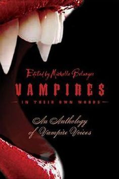 an advertisement for vampire's mouth with red glitter on it and the words,