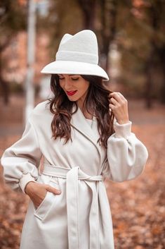 Ivory Millinery Couture Asymmetrical Crown Wide Brim Women  Felt Fedora Hat, Elegant Ledies Velour hat READY to SHIP The hat has long ceased to be just an accessory. Today it plays an essential role in the life of a modern woman. It gives a mood, inspires, complements the image, distinguishes from the crowd, offers exceptional chic elegance and shows the high taste of its owner. The hat is a feminine soul that is so changeable. Today it demonstrates her sole to the whole world, and tomorrow it hides from everyone behind broad brims. Your mood can be emphasized by the geometry and shape of my hats. The combination of brim and crown of the hat is ready to tell a lot about you. Remember this always. And if you don't know which hat is right for you, DM me and get a free consultation on selecti Beige Wide Brim Fedora For Winter, Elegant Cream Wide Brim Fedora, Cream Wide Brim Fedora For Fall, Elegant Beige Winter Fedora, Cream Fedora With Flat Brim For Fall, Elegant Cream Fedora Hat, Cream Fedora Hat For Winter, Elegant Beige Short Brim Fedora, Cream Fedora Winter Hat