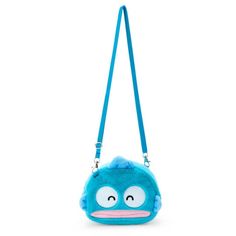 Hangyodon Plush Face Mini Purse A kind smile can brighten anyone’s day! Only the sweetest expression from your favorite Sanrio Characters accent this soft-to-the-touch, crossbody bag. With an adjustable strap, plush exterior, and unique embroidered details, you’ll want to reach for this bag any chance you can! ♡ Adjustable strap ♡ Converts to a pouch ♡ Plush Poly, nylon material ♡ Embroidered details on front and back 18×9×14.5cm approx. Playful Blue Bag With Adjustable Strap, Playful Crossbody Shoulder Bag With Mobile Phone Bag, Kawaii Plush Bags For Everyday Use, Trendy Plush Bags For Everyday Use, Cute Plush Travel Bag, Cute Soft Bags For Everyday Use, Cute Soft Bags For Everyday, Disney Shanghai, Calendar Stickers