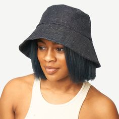 ***ALL SALE ITEMS ARE FINAL***ITEMS CANNOT BE RETURNED OR EXCHANGEDUnleash your inner artist in our Olay Bucket Hat. The perfect blank canvas to dress up with accessories or dress down to fit your personal style. Wear the brim down for a classic look or flip the brim up for a retro feel. Detailed with subtle specks of white throughout the material, this hat pairs perfectly with our Oscar Micro Paperbag Shorts. Sonjia is wearing size S/M Runs true to size Dry clean recommended. Denim will fade ov New York Projects, Sagittarius Season, Paperbag Shorts, New York Fall, Fall Favorites, Blank Canvas, Dressed Down, Denim Fabric, Classic Looks