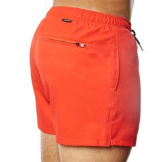 Red swim shorts | Underwear & Beachwear | YUASA – YUASA Menswear Boxers For Men Hot, Boxers For Men, New York Model, Red Wave, Swim Short, Swim Brief, Sewing Lessons, Shorts For Men, Summer Staples