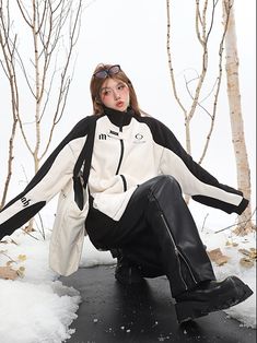 Size(cm) Length Shoulder Bust Sleeve M 65 57 124 51 L 66 58 128 52 XL 67 59 132 53 Size: M L XL Color Category: White Season of the Year: Winter 2022 Sleeve Length: Long Sleeve Thickness: plus velvet shirt length: Medium Material composition: other materials White Techwear Outerwear For Winter, Winter Long Sleeve Track Jacket For Streetwear, Long Sleeve Windbreaker For Workwear In Winter, Urban Cotton Long Sleeve Outerwear, Urban Long Sleeve Cotton Outerwear, Winter Long Sleeve Patchwork Windbreaker, Urban Style Long Sleeve Winter Sweatshirt, Winter Patchwork Long-sleeved Windbreaker, Urban Long Sleeve Outerwear For Winter