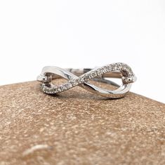 This infinity sign band is perfect for wearing by itself or stacking with other rings or bands! The occasions to show off this band are endless - Valentines day, mother's day, graduation, wedding, birthday, date night, Christmas, etc. :) Birthday Date, Designer Silver Jewellery, Night Christmas, Infinity Sign, Jewelry Showcases, Earring Findings, Pendant Bracelet, Anniversary Ring, Estate Jewelry