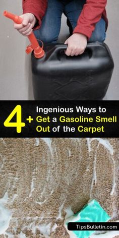 Remove Gas Smell from Carpeting - Get Rid of Gas Odor in Carpet Natural Odor Absorber, Getting Rid Of Gas, Cat Urine Smells, Carpet Deodorizer, Diy Household Cleaners, Car Carpet, Carpet Padding, Diy Cleaning Solution