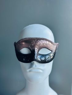 This Men's  Masquerade Mask will complement any formal attire you choose for your masquerade Ball event! Add on option available for the matching Women's Mask I N C L U D E D This listing is for one mask sold individually Mask come with matching double sided satin ribbons attached. S H I P P I N G  -   Processed same day or within 24 hours.  1-2 day guaranteed delivery services offered, add items to cart and click on shipping tab for rates.  Pls leave a check out note with your need date & conta Mens Masquerade Mask Diy, Venetian Masquerade Costume Accessories For Mardi Gras, Adjustable Masquerade Mask For Mardi Gras, Formal Carnival Eye Mask, Full Face Masquerade Mask For Carnival Party, Venetian Full Face Masquerade Mask For Costume Party, Venetian Full-face Masquerade Mask For Costume Party, Carnival Formal Eye Mask, Venetian Eye Mask For Party