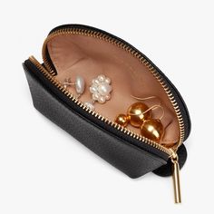 Mini Travel Case | Cuyana Cuyana Bag, Newbury Street Boston, Abbot Kinney, Leather Decor, Monogrammed Items, Leather Cleaning, Gift Exchange, Luggage Accessories, Contact Lenses