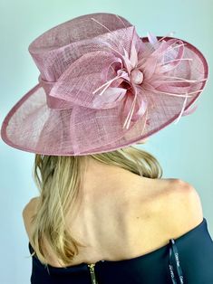 "Blush Pink Kentucky Derby Hat. Make your statement with this stunning, high quality piece! *100% Brand new, hand made and high quality. *Head circumference: 22.5\" and adjustable *Beautiful detail *Ordering 4 or more pieces? Message me about group discounts! Complete the look with our lace gloves! https://www.etsy.com/shop/QueenSugarBee?ref=hdr_shop_menu&section_id=17799374 ** Available to ship next business day. More Derby Hats & Fascinators here: https://www.etsy.com/shop/QueenSugarBe Short Brim Hat For Kentucky Derby, Adjustable Curved Brim Cloche Hat For Races, Adjustable Fedora Fascinator For Church, Adjustable Fedora-style Fascinator For Church, Kentucky Derby Hat With Short Brim, Adjustable Wide Brim Cloche Hat For Races, Adjustable Cloche Hat With Curved Brim For Races, Adjustable Cloche Hat For Races With Curved Brim, Adjustable Wide Brim Hats For Church