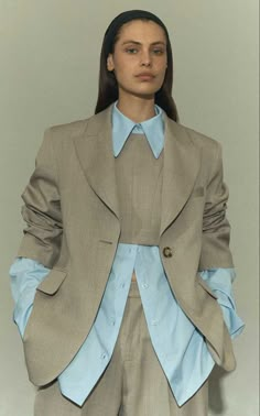 Muted Outfits, 2023 Fw, Diy Vetement, 가을 패션, Mode Inspiration, Looks Vintage, Wool Blazer, Slow Fashion