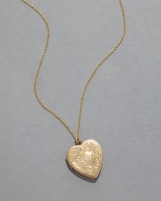 Dainty Locket, Unique Locket Necklace, Unique Locket, Everyday Necklaces, Engraved Locket, Gold Heart Locket, Gold Locket Necklace, Heart Locket Necklace, Gold Locket