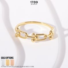 We perfectly combine Open Chain Link Stacking Ring with 10K 14K 18K Solid Real Gold Paperclip Stack Ring. Here is Permanent Modern Perfect Fitting Ring for Girl! Our 14K paperclip ring is modern trendy ring for Bestfriend or Girlfriend. This open chain link ring looks like excellent birthday gift for Bff or Gf. Gold stacking ring will be perfect shower ring in her special occasions. Minimal design ring can turns it into a brilliant modern trendy ring in her daily life. If you re looking perfect fitting ring in your daily life as permanent ring. This bestfriend ring is perfect gifted. This Sturdy and Skinny stacking stackable ring is symbolizing your everlasting love & serves as a perfect gift for Girlfriend, Girl Friend or Sister! You can see our other Stackable Rings in here: https://www. Modern Stackable Chain Ring, Trendy Gold Chain Ring For Promise, Classic Stackable Open Chain Ring, Gold Chain Ring With Adjustable Fit, Stackable 14k Gold Chain Ring, Everyday Stackable Gold Chain Ring, Elegant Gold Stackable Chain Ring, Shower Rings, Bff Birthday Gift