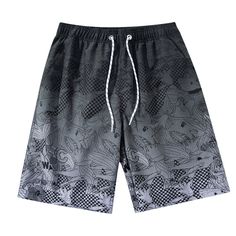 Craft of Weaving : knit Applicable Season : Spring and Summer Applicable Scene : Trip Place Of Origin : ITALY Pattern Type : Animal Model Number : trousers Material : POLYESTER Brand Name : WHooHoo Item Type : board shorts Mens Summer Fashion Leisure Peach Skin Lace Up Pocket Hot Spring Holiday Beach Beach Pants Swimming Trunks Shorts Features: 【Material】It is made of polyester peach skin materials, durable enough for your daily wearing. 【Features】Printed design makes you more attractive. 【Occas Leisure Short Summer Pants, Leisure Bottoms With Pockets For Vacation, Vacation Leisure Bottoms With Pockets, Bottoms With Built-in Shorts For Vacation Leisure, Beachwear Bottoms For Leisure With Short Length, Beachwear Bottoms For Leisure, Short Length, Short Beachwear Bottoms For Leisure, Short Length Beachwear Bottoms For Leisure, Beachwear Bottoms With Elastic Waistband For Leisure