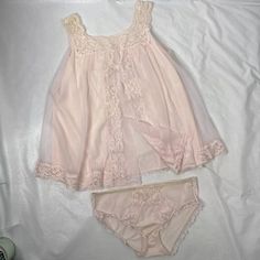 Vtg 60s Shadowline sz S Pink Lace Babydoll and Panties Peignoir Set Nylon USA | eBay 60s Babydoll, Pink Babydoll, Peignoir Sets, Vintage Slip, Vintage Slips, Lace Babydoll, That Feeling, Sleepwear Robe, Vintage Lingerie