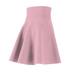 A versatile fit AOP skater skirt with a cozy, soft touch and a casual look. Inspired by the freedom of creativity, it will instantly become your everyday favorite. .: 95% Polyester 5% Spandex.: Versatile fit.: Printed on care label in black color.: White thread color Pink Skater Skirt, Us Destinations, Taylor Swift Concert, Care Label, Pale Pink, Skater Skirt, Casual Looks, Black Color, Taylor Swift