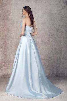 Looking for a dress that will make you feel like royalty? Look no further than the Ziad Germanos WA0116. This gorgeous gown features a rich blue hue and intricate tulle detailing. It's sure to make you stand out at any event! Gala Dresses With Detachable Train And Fitted Bodice, Pleated Bodice Strapless Dress For Debutante Ball, Strapless Dress With Pleated Bodice For Debutante Ball, Strapless Corset Dress With Sweep Train And Fitted Bodice, Gala Dresses With Detachable Train And Sweetheart Neckline, Gala Evening Dress With Fitted Bodice And Straight Neckline, Strapless Evening Ball Gown With Sweep Train, Elegant A-line Evening Dress For Debutante Ball, Gala Wedding Dress With Sweetheart Neckline And Fitted Bodice