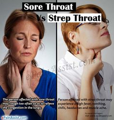 Sore Throat Vs Strep Throat Strep Throat, Muscle Aches, Sore Throat, Headache