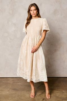 Charlie modest midi dress-NEW – JanieLanie Modest Bridesmaids Dresses, Modest Easter Dresses For Women, Feminine Modest Style, Engagement Dress Modest, Sage Clothes, Baptism Outfit Women, Modest Graduation Dress, Champagne Dresses Long, Tennessee Farmhouse