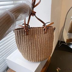 Bird in Bag - Simple single shoulder straw women's bags new large capacity woven tote bag beach bags Beige Straw Bag With Large Capacity For Beach Season, Beige Large Capacity Straw Bag For Beach Season, Large Capacity Beige Straw Bag For Beach Season, Casual Jute Bag With Large Capacity, Summer Large Capacity Straw Shoulder Bag, Large Capacity Straw Shoulder Bag For Summer, Straw Shoulder Bag With Large Capacity For Summer, Beach Season Shopping Shoulder Bag With Braided Handles, Beach Season Shoulder Bag With Braided Handles For Shopping