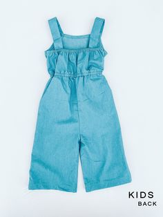 "This Chambray M O M M Y + M E jumpsuit is MUST HAVE this summer! Plus, it has pockets I T E M D E S C R I P T I O N * Material: 95% Polyester 5% Spandex * Sizing runs true to size * Back white zipper on Adult * It has pockets!! * Calf length * Sizing runs true to size; fitted. We only recommend sizing up if you would some extra wiggle room. * Infant sizes include snaps between the legs to make diaper changes easy and fuss-free. S I Z I N G Adult: S: Length 52.5\" | Chest 34\" | Waist 29\" | Leg Solid Color Jumpsuits And Rompers For Summer Playwear, Summer Playwear Overalls Jumpsuits And Rompers, Summer Playwear Overalls And Rompers, Summer Playwear Overalls, Casual Bubble Romper For Spring Playdates, Spring Cotton Jumpsuits And Rompers For Playwear, Spring Playwear Jumpsuits And Rompers, Casual Spring Bubble Romper For Playdate, Casual Blue Bubble Romper For Spring