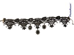 Vintage Gothic Choker Necklace Victorian Horror LARP Cosplay | eBay Gothic Choker For Halloween Costume, Gothic Halloween Costume Choker, Halloween Gothic Costume Choker, Gothic Black Choker For Costume, Adjustable Gothic Choker For Costume Party, Gothic Adjustable Necklace For Costumes, Halloween Punk Style Choker For Cosplay, Punk Style Costume Jewelry Choker, Punk Costume Choker Jewelry