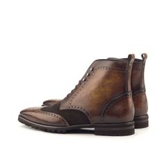 Theron Military Brogue Boots - Q by QS Leather Chelsea Boots With Brogue Detailing And Cap Toe, Leather Chelsea Boots With Brogue Cap Toe, Leather Chelsea Boots With Brogue Detailing And Snip Toe, Formal Chelsea Boots With Brogue Detailing And Snip Toe, Brown Wingtip Chelsea Boots With Rubber Sole, Classic Chelsea Boots With Brogue Detailing In Calf Leather, Classic Brogue Chelsea Boots In Calf Leather, Formal Lace-up Boots With Brogue Detailing And Snip Toe, Elegant Brogue Wingtip Chelsea Boots