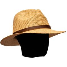 Are you looking for a classic fedora style that you can wear all day? Our Saint Martin Raffia Fedora With a Leather Band offers sun protection and chic style all in one. Available in a neutral straw material with a faux leather hat band, this accessory is a popular option for hat wearers who love a versatile option they can take from casual to formal settings. Even better, this classic style features cooling, comfortable material designed to offer maximum heat and UV protection in warm weather. Browse the unique features of this raffia fedora hat below. A Beautiful Raffia Fedora Hat for Any Occasion The Saint Martin Raffia Straw Fedora Hat offers a comfortable fit and soft, UV-protective material. Since raffia straw is known for its smooth texture and cooling properties, we recommend this Summer Fedora, Fedora Style, Gambler Hat, Modern Hat, Upf Clothing, Outback Hat, Mens Hats Fashion, Mens Hats, Straw Fedora Hat