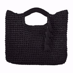 Paloma - Black Woven Straw Tote Cheap Black Straw Tote Bag, Luxury Black Straw Bag With Detachable Strap, Affordable Black Straw Bag For Travel, Luxury Black Straw Bag For Women, Cheap Black Bucket Straw Bag, Luxury Black Top Handle Straw Bag, Luxury Black Woven Bag, Luxury Black Casual Straw Bag, Cheap Black Rectangular Straw Bag