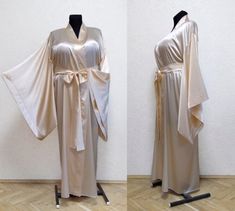 Silk Robe, Silk kimono robe, XXXL, Bridal Robe, Kimono, silk nightgown, many colors 100% Natural Sil Pink Silk Robe, Long Silk Nightgown, Floor Length Robe, Kimono Plus Size, Elegant Loungewear, Long Bridal Robe, Silk Bridal Robe, Silk Robe Long, Robe Silk