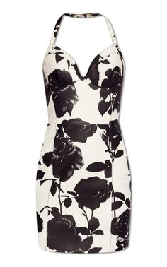 Floral Printed Leather Dress Balmain Balmain Dress Short, English Clothes, Balmain Clothing, Balmain Dress, Runway Dresses, Luxury Women Fashion, Leather Dress, Luxury Shop, Couture Collection