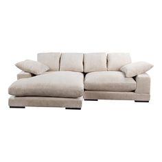 Plunge Corduroy Sectional - Moe's Best Sectional Sofa, Decorating Basement, Lounge Couch, Sectional Chaise, Sleeper Sectional, Fabric Sectional, Sectional Sofa Couch, Live Oak, Modern Sectional