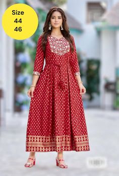 Material: cotton made in India sizes are given by Bust measurement (inches) Kurtis With Pants, Cotton Kurti, Salwar Suit, Salwar Suits, Tunic Top, Womens Clothing Tops, Pajama Set, Favorite Outfit, Tunic Tops