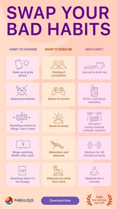 Vie Motivation, A Better Me, Self Care Activities, Good Habits, Bad Habits, Better Me, Self Care Routine, Self Improvement Tips, Emotional Health