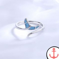 |200000369:200001539;200007763:201336100 Ocean-inspired Promise Ring, Silver Nautical Rings As Gifts, Silver Nautical Style Ring As A Gift, Silver Nautical Rings For Gift, Nautical Style Silver Rings For Gift, Blue Nautical Style Jewelry For Gift, Blue Nautical Jewelry For Gift, Blue Nautical Style Jewelry Gift, Blue Nautical Jewelry For Beach