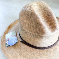 Hand woven fine palm hat. Brim measures 4-4 1/2”. Available in Light or Honey color. Available in one size S/M and L/XL. Adjustable neck strap. 100% natural palm fiber is grown in warm coastal areas of Mexico and as a sustainable fiber is environmentally friendly. SPF 50 rating by California Polytechnic State University. Material: Hand woven palm sewn with double lock stickers. variations in color our weave are natural. Each hat is unique. Packing: Palm is very pliable and can be packed in a sui Country Style Toquilla Straw Sun Hat For Travel, Adjustable Coastal Straw Hat Made Of Toquilla, Woven Toquilla Straw Hat Bands For Summer, Adjustable Wide Brim Toquilla Straw Hat, Natural Western Straw Hat For Travel, Casual Wide Brim Palm Leaf Hat, Adjustable Short Brim Panama Hat In Palm Leaf, Adjustable Wide Brim Panama Hat In Palm Leaf, Adjustable Short Brim Panama Hat