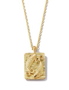 Pisces Zodiac Pendant Necklace with Diamonds – David Webb Pisces Pendant, Gold Chain Pendant, Shiny Happy People, Zodiac Pendant Necklace, Pisces Sign, Zodiac Collection, David Webb, Basic Wardrobe, Zodiac Pendant